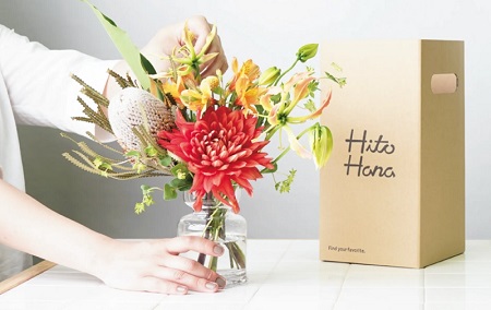 花のサブスク『HitoHana 』