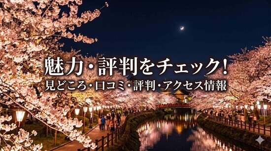 桜の見どころ・口コミ・評判・アクセス情報の画像
