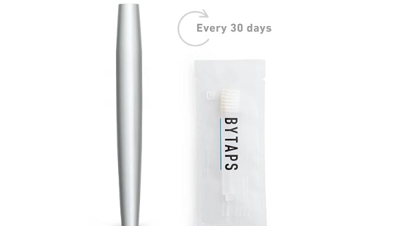 歯ブラシのサブスク『BYTAPS』