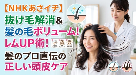 【プロ直伝】たった3分!抜け毛を防ぐ正しいブラッシング術