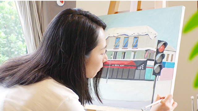 セブンルール Googleストリートビューのイラストを描く辰巳菜穂 おひとり様tv