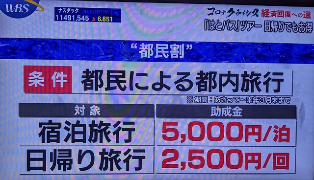 東京都民【食事券×都民割×goto】 キャンペーンを併用するとプラスに？