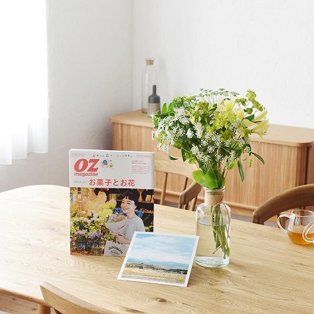 日比谷花壇の花サブスク『ハナノヒ365days』&『OZmagazine』