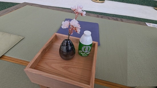 よしもとパビリオンの観覧座敷席の画像