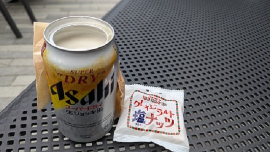 サントリー 生ジョッキ缶&おつまみ付きで400円の画像