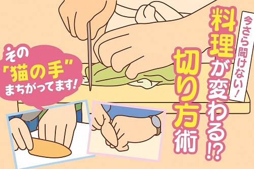 【あさイチ】料理が美味しくなる切り方
