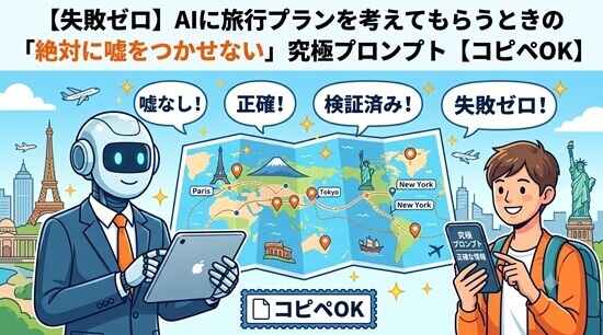 44文字の弾丸!旅行・飲食店専用の究極プロンプト