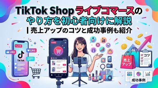 TikTok Shopライブコマースのやり方をステップバイステップで解説の画像