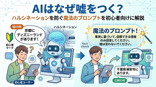 ハルシネーションを防ぐ「魔法のプロンプト」