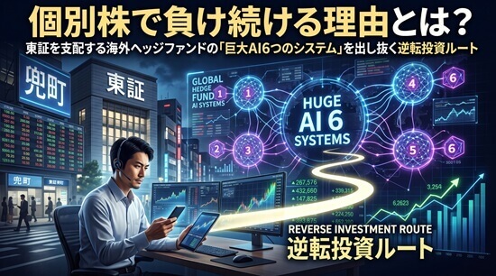 東証を支配する海外ヘッジファンドの「巨大AI6つのシステム」